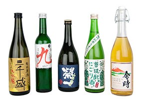 Tengu Sake full and funky sake selection