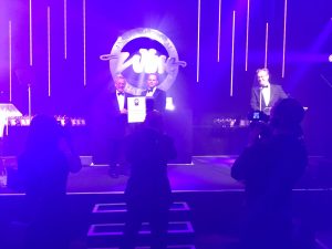 Oliver Hilton-Johnson accepting award IWC