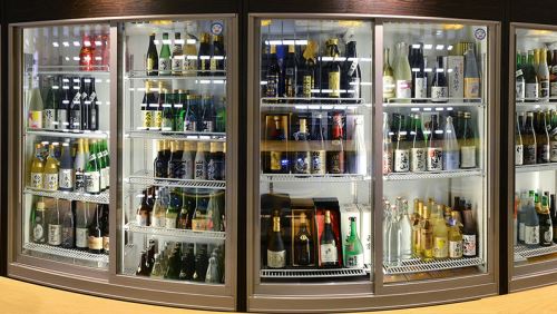 sake fridges