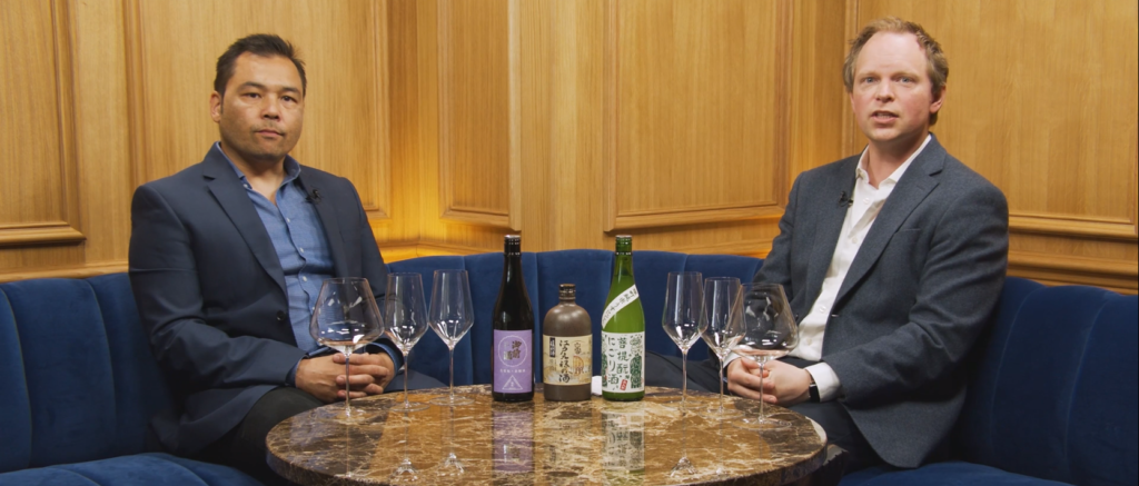 Barry McCaughley & Oliver Hilton-Johnson talk about the history of sake